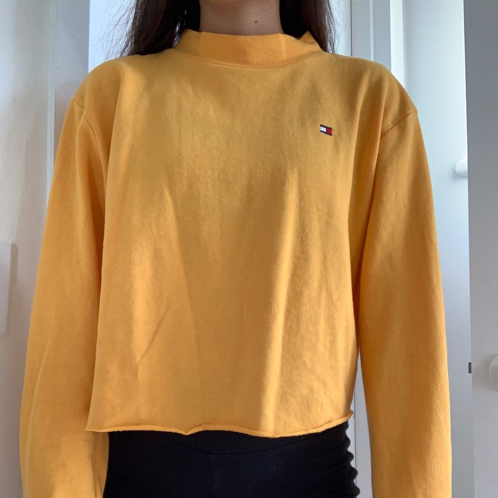 Vintage yellow Tommy Hilfiger top